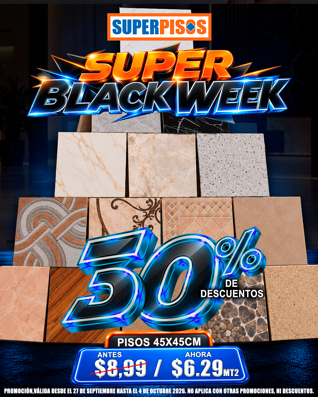 Black week 45x45